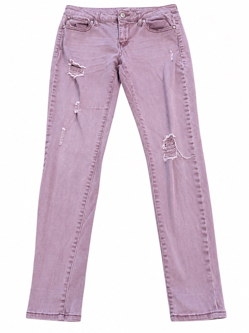 Alter’d State Women’s Distressed pinkish purple Skinny Jeans XS